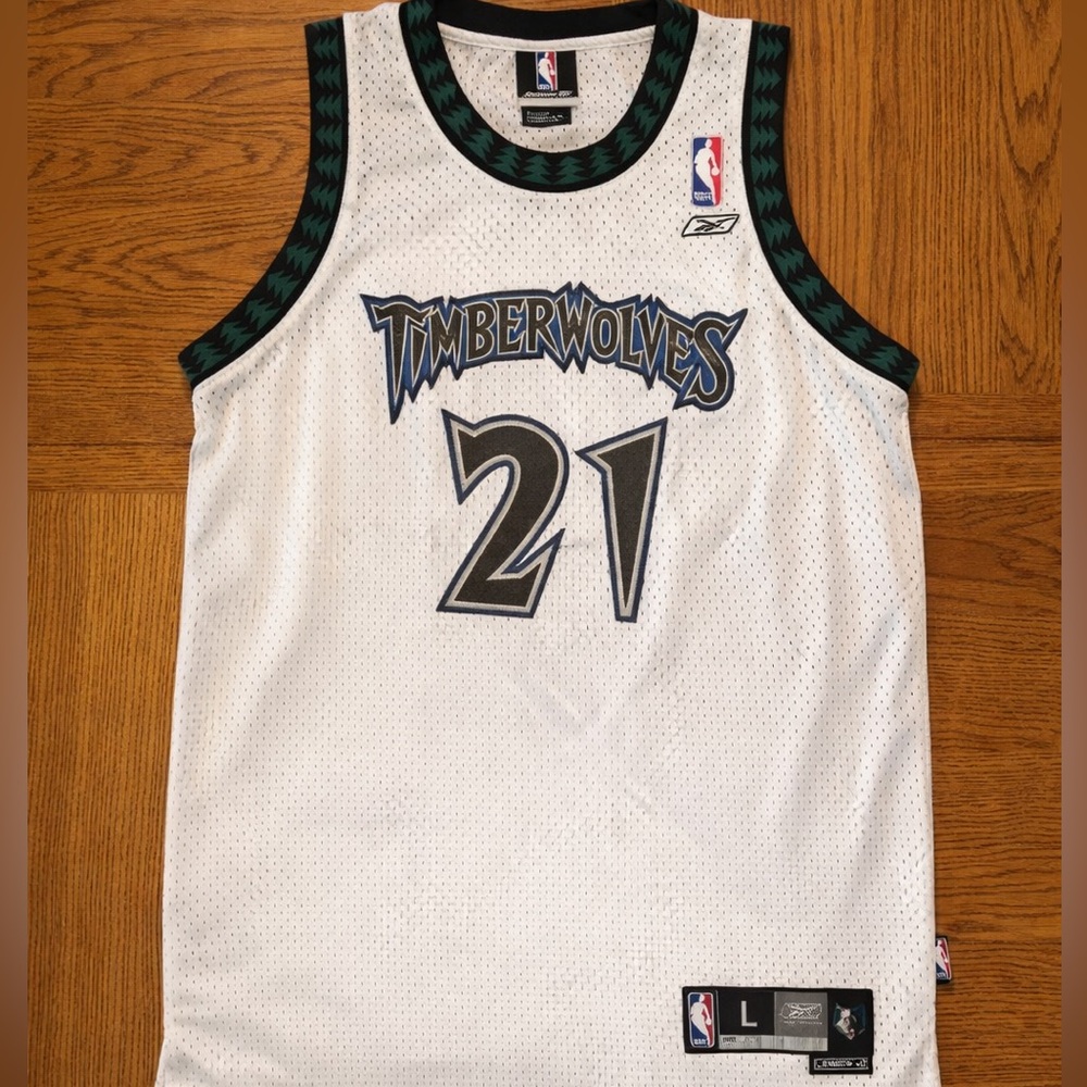 Kevin Garnett Timberwolves NBA Reebok Youth Jersey